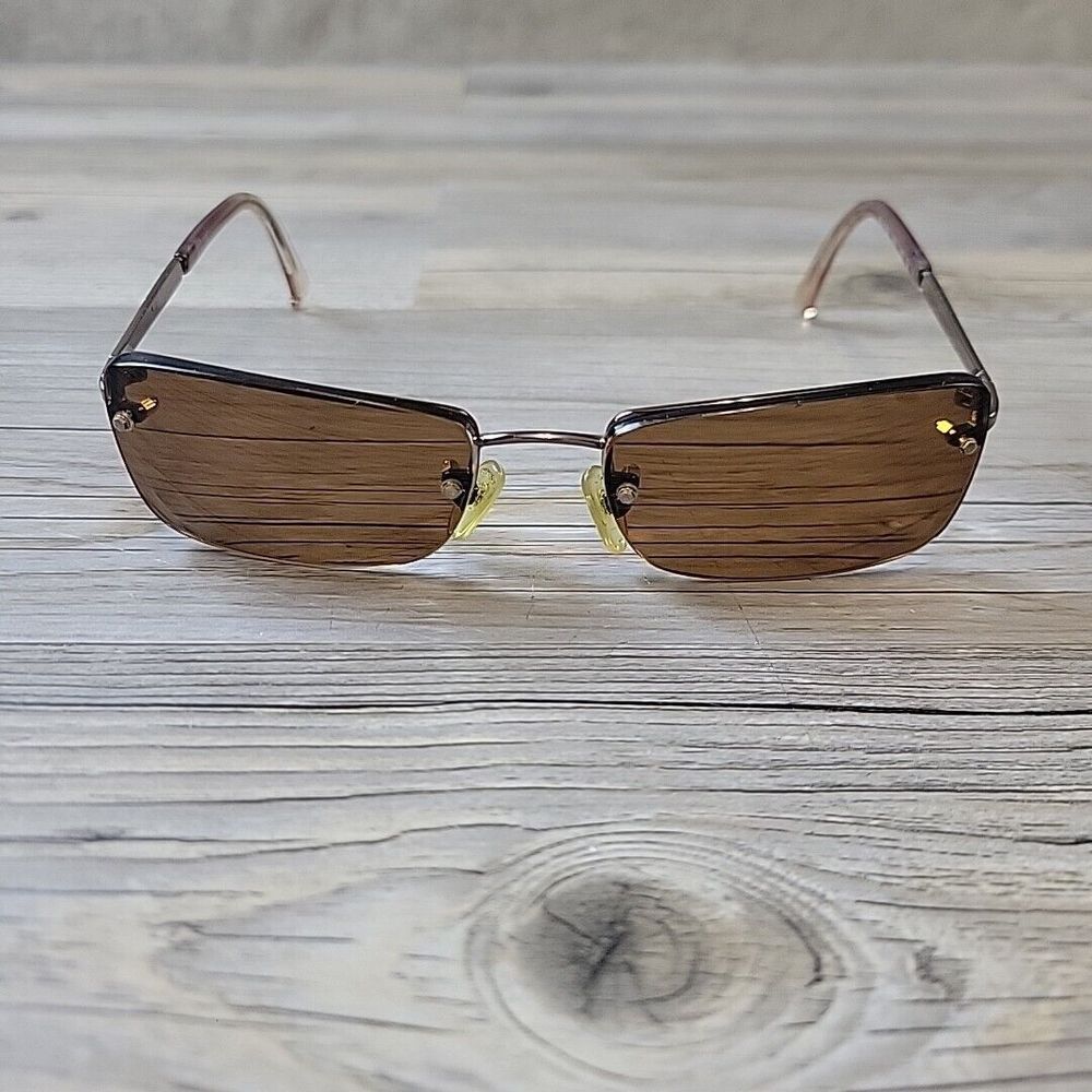 Calvin‎ Klein CK1042 119 Eyeglasses Brown Half Rim FRAMES ONLY 54-17-130